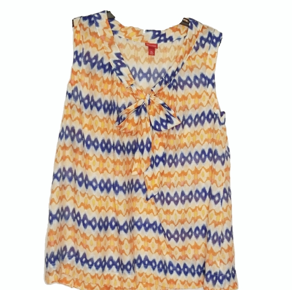 Merona Women's Sleeveless Blouse XL
